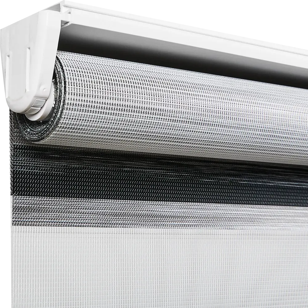 Штора рулонная день-ночь Лечче 70x160 см серая MIAMOZA STLM-2110376 - Вид №3