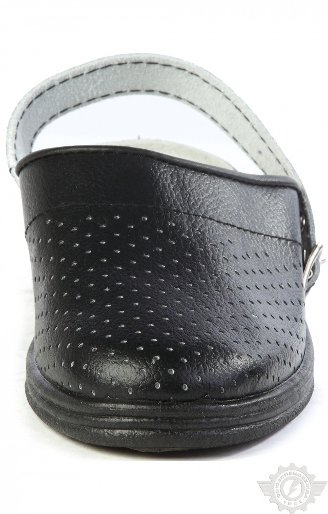 61806 Туфли Сабо женские темные  Медицинская обувь размер 37 Спецодежда  - Вид №2