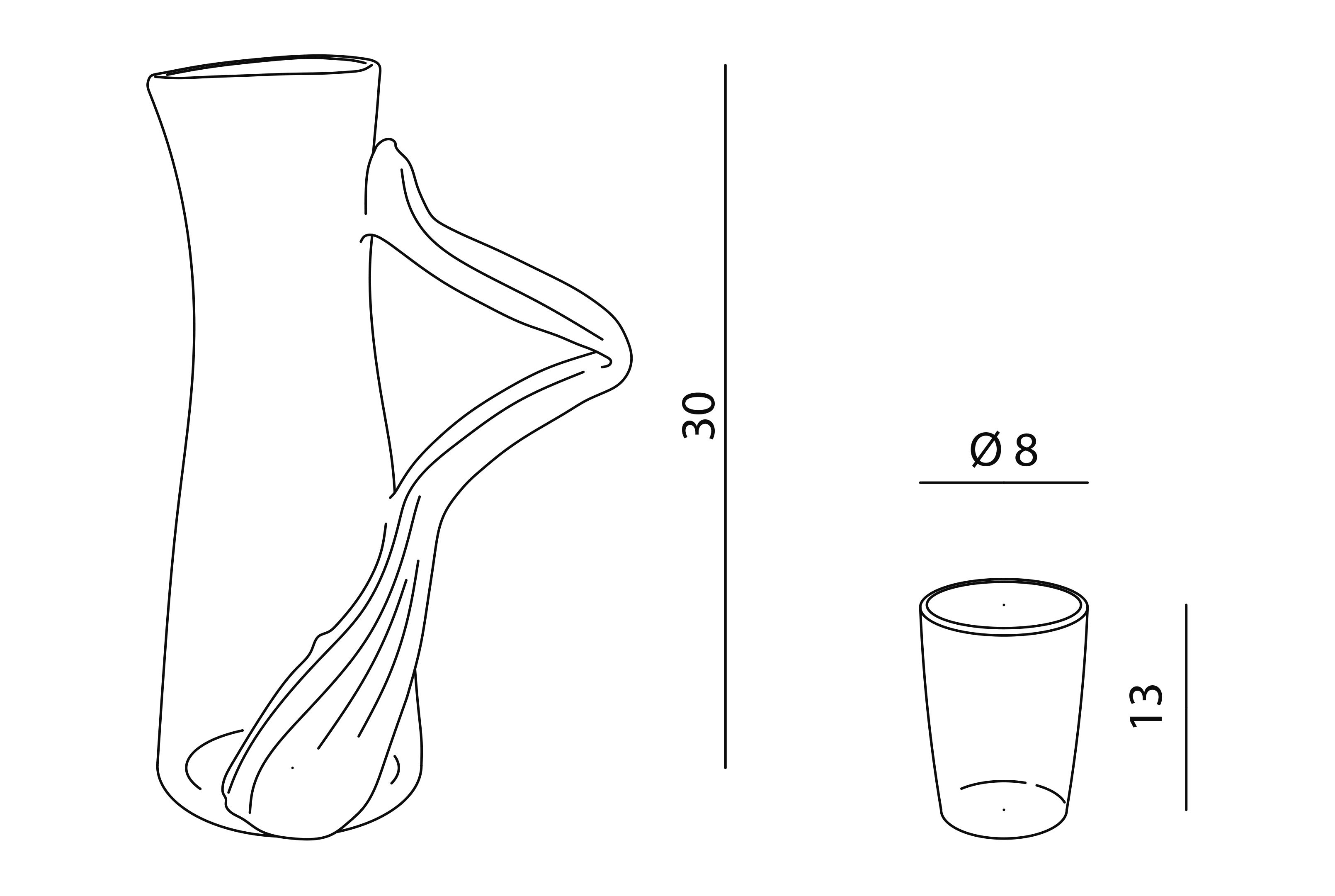 Fabula Anubi Графин и стаканы Visionnaire  - Вид №4