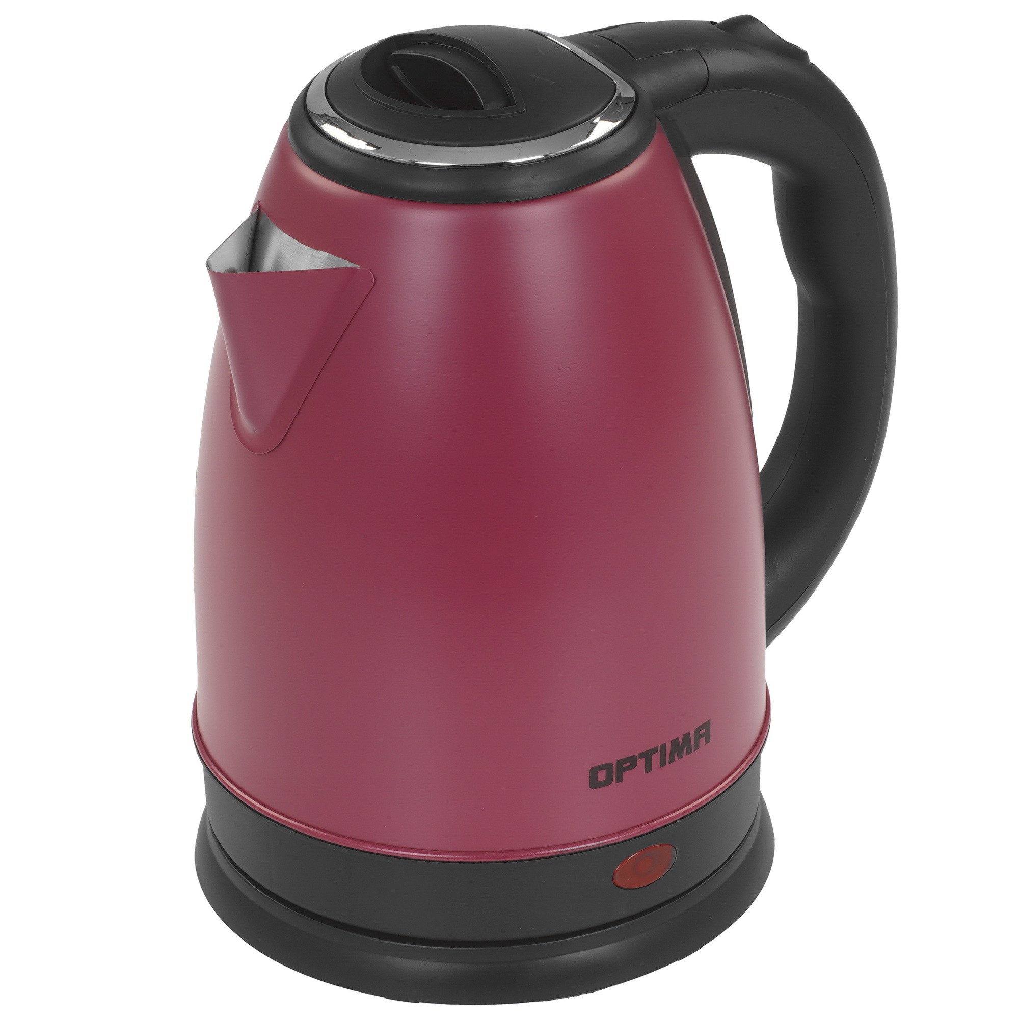 9269565 Электрочайник OPTIMA EK-1808SS бордовый STDN-0093048 - Вид №2