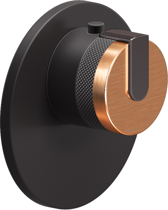 E-8027-R1BRGE-L1OX-GM-T Термостатический переключатель 3/4-Внешняя часть GRAFF MOD+