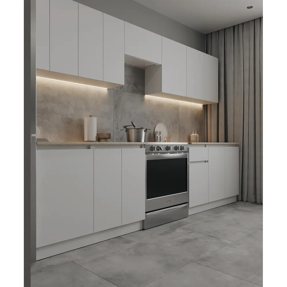 Фасад Santreyd Миус для духового шкафа 60 см белый ЛДСП 89394526 STLM-1478023 - Вид №3