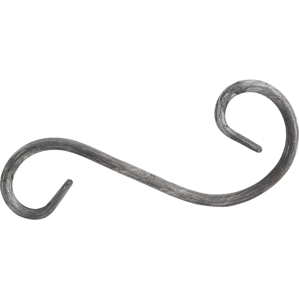 Santreyd: Кованый элемент Лоза S-образный для декора интерьеров 84253312 STLM-0047532