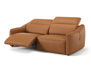 2-местный кожаный диван