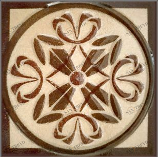 Вставка Багдат беж 70х70 Керамика Будущего sun-id-322865