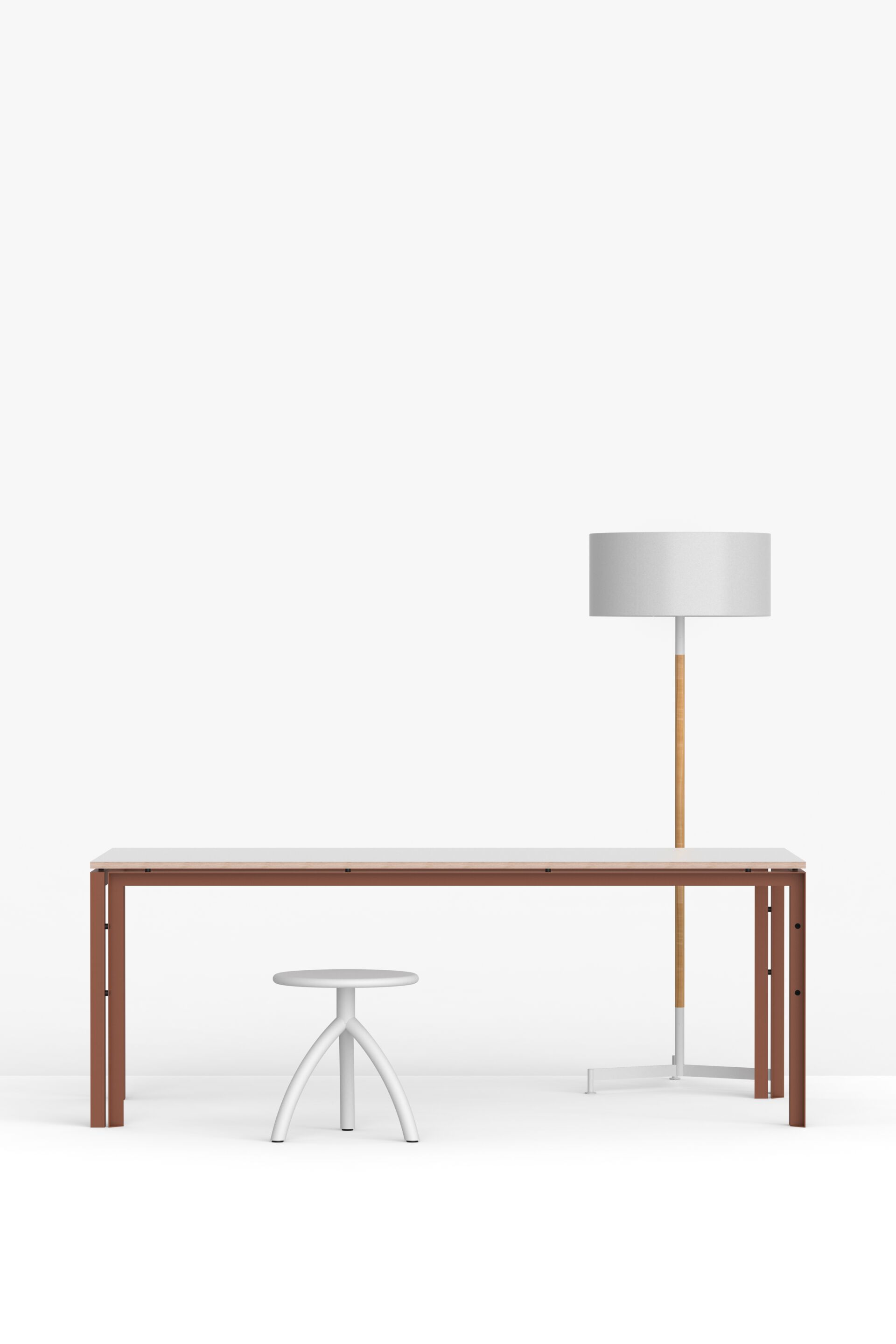 Алюминиевый табурет с порошковым покрытием FUNCTIONALS STOOL ARCH-00123495 - Вид №37