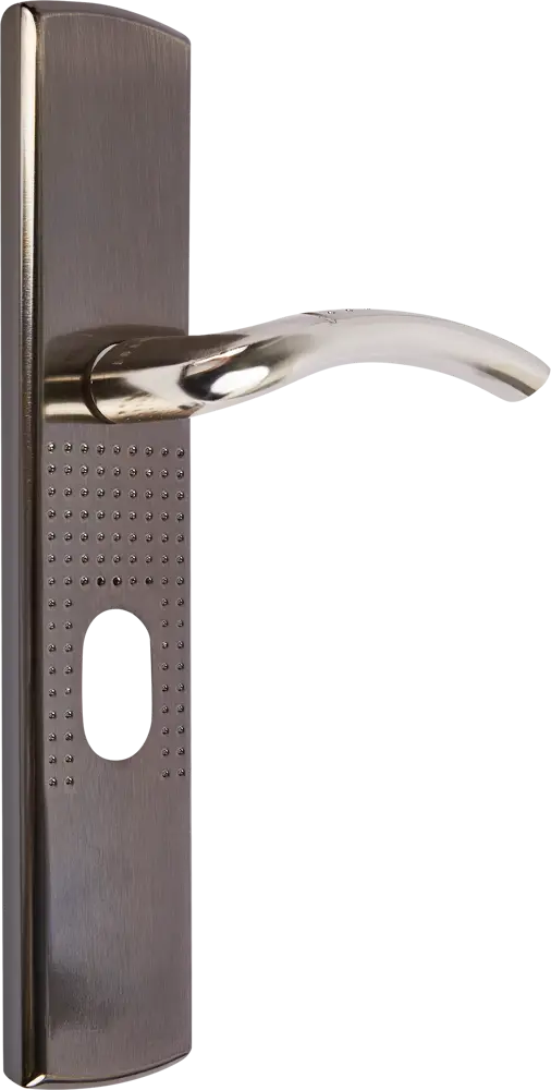 НОРА-М Ручка дверная на планке с автозапиранием для правых дверей 85539453