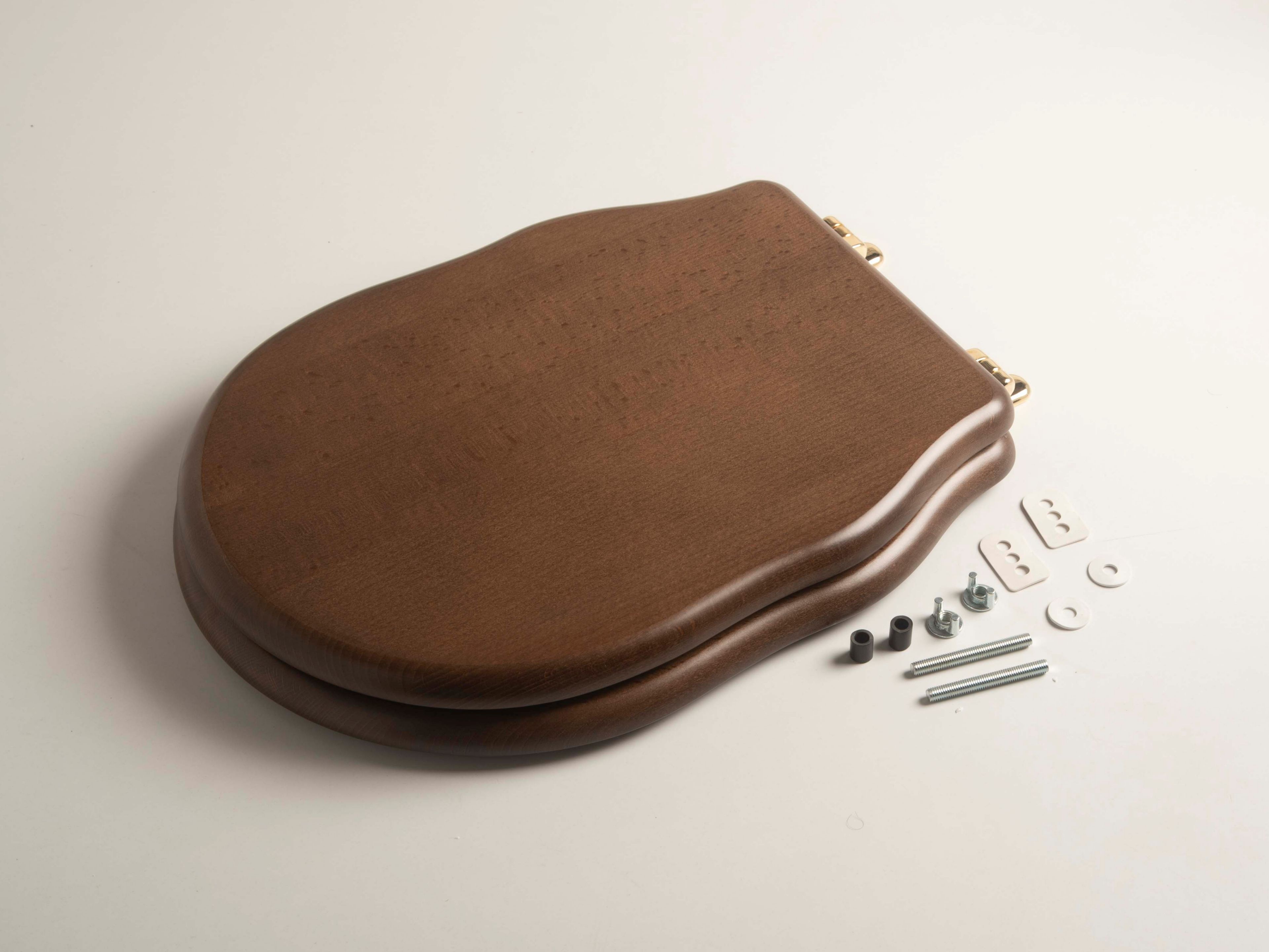 Сиденье для унитаза из грецкого ореха Alice Ceramica MC28N2S ARCH-00038857 - Вид №1