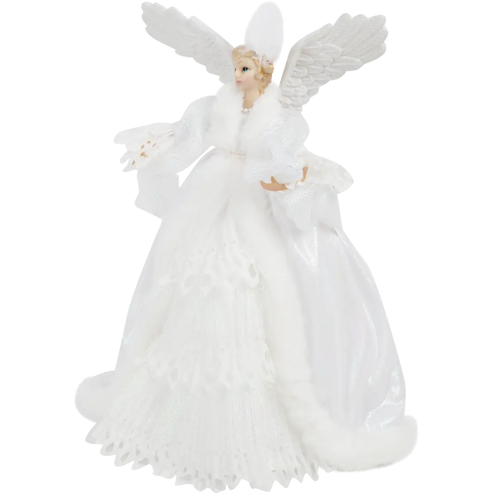 Фигурка декоративная «Ангел», 35 см, пластик, цвет белый RELANCE STLM-2101220 - Вид №1
