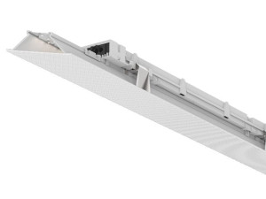 Встраиваемый линейный профиль освещения для светодиодных модулей