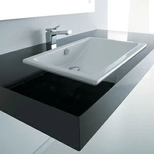 LH06050101 Подвесная раковина настенная овальная Disegno Ceramica  белая