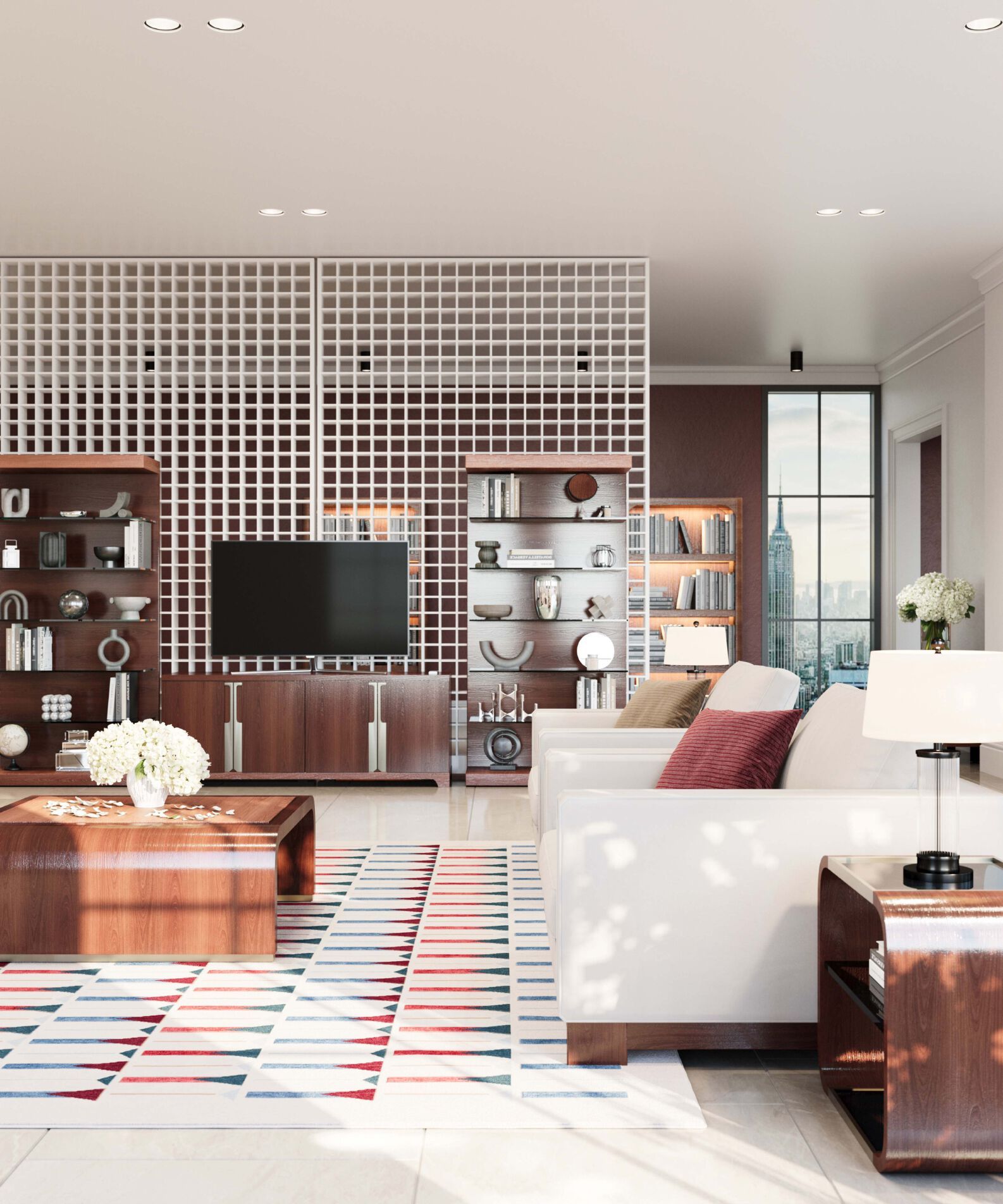 Прямоугольный ковер ручной работы Tapis Rouge узор ARCH-00038878 - Вид №4