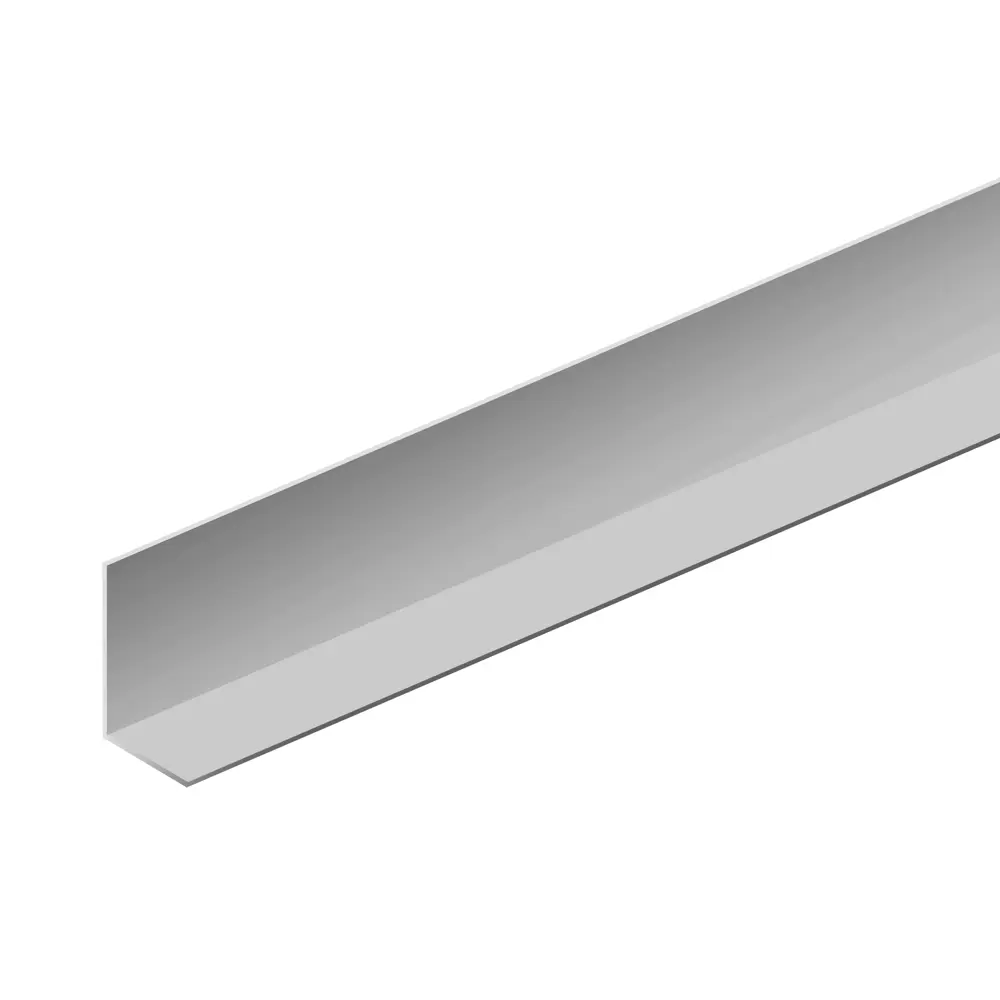 Угол арочный ПВХ 10x20x2700 мм серый РСП STLM-2091707