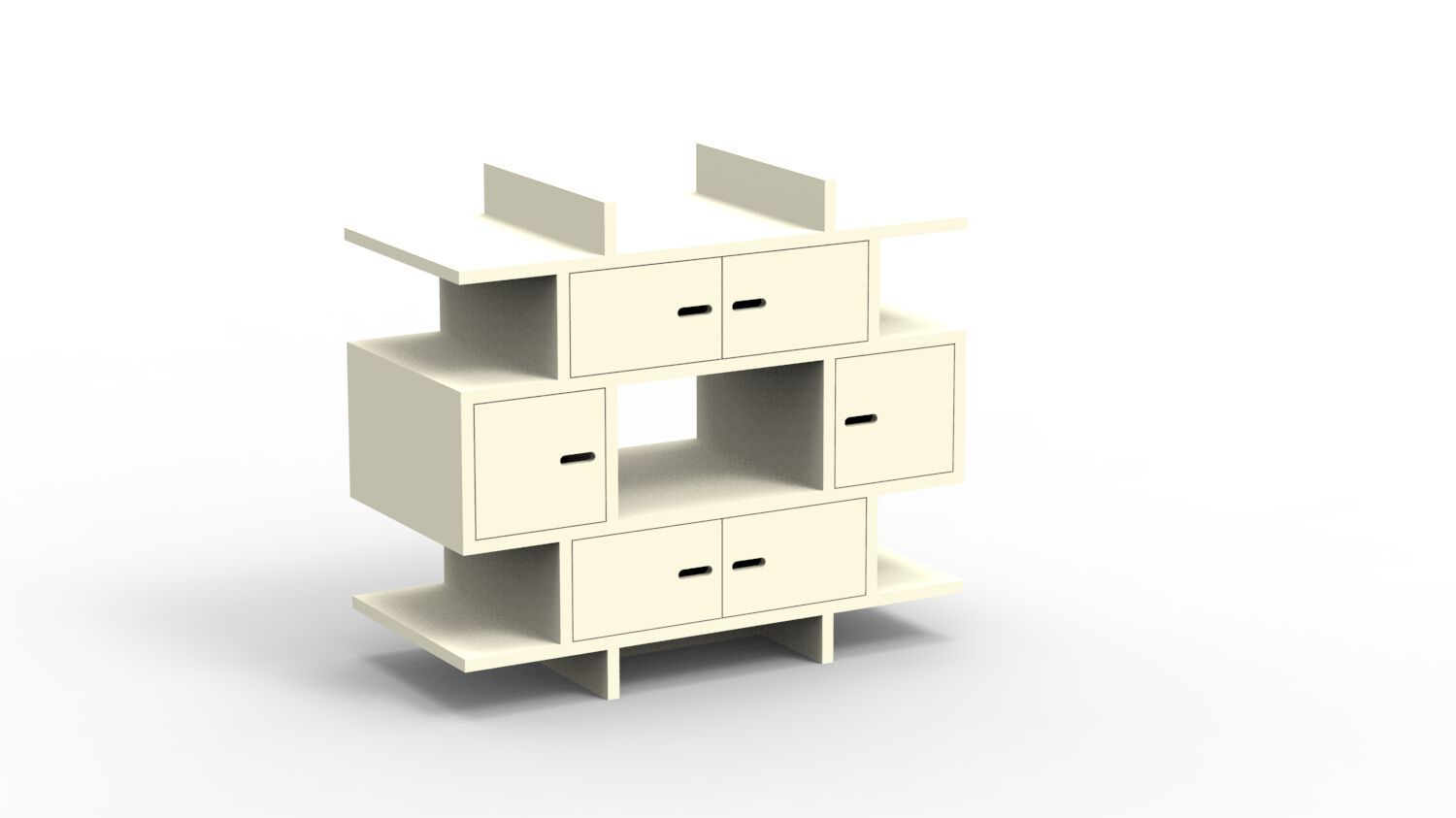 Шкаф для хранения МДФ Mathy by Bols MADAKET ARCH-00097602 - Вид №7