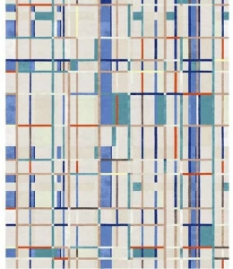 Tapis Rouge Прямоугольный коврик ручной работы Abstraction Tr1298