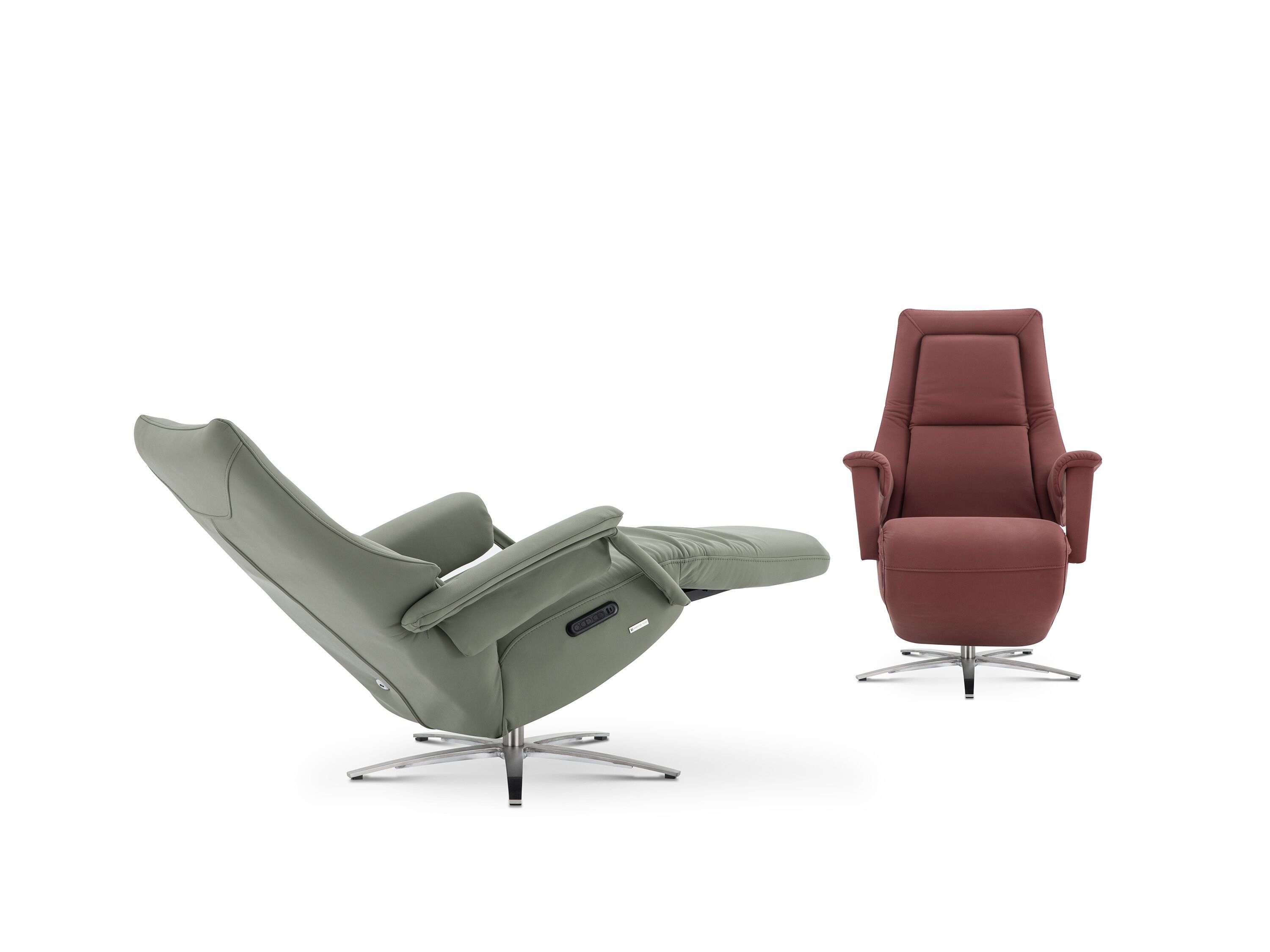 Кожаное вращающееся кресло с электрическим движением CAMPO DE' FIORI CL031 ARCH-00024754 - Вид №24