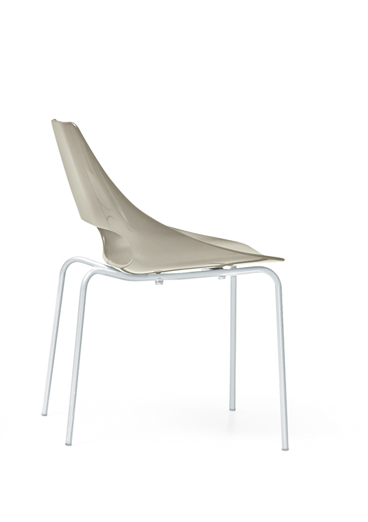 Echo 150 Стул со стальным каркасом на 4 ножках и корпусом из технополимера. Et al. Echo