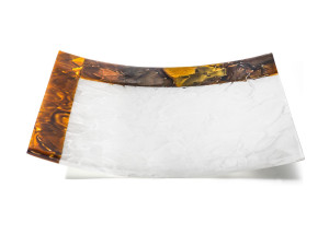 Переработанный стеклянный лоток