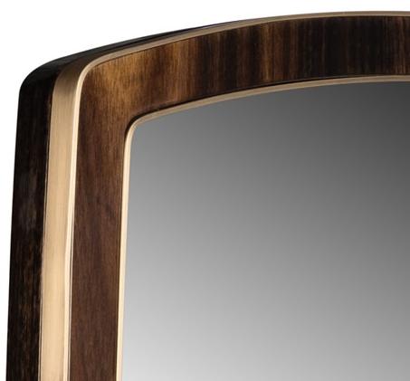 FRATO Зеркало из шпонированного дерева с настенной рамой Tributo Fac050014aaa  - Вид №2