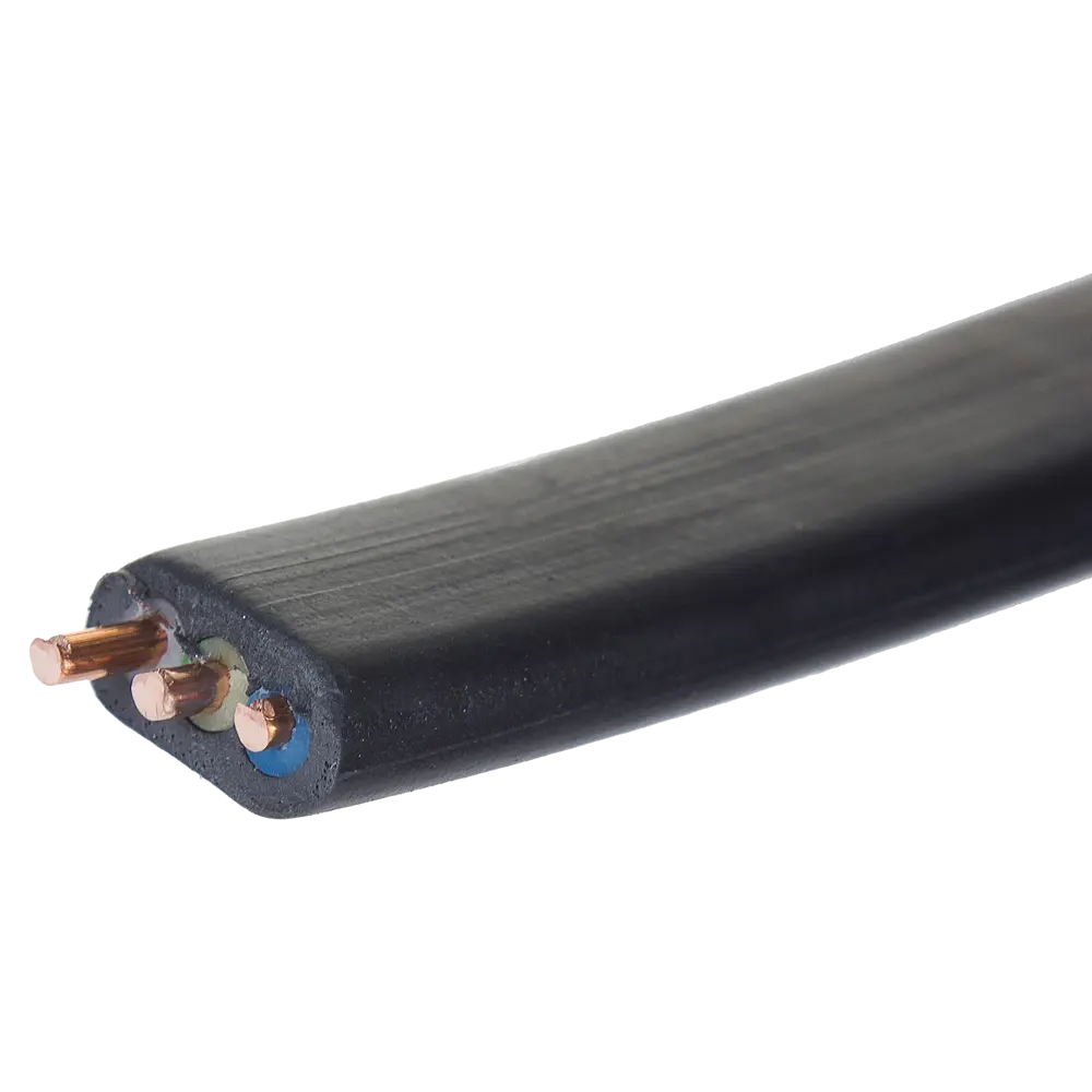 Кабель Ореол ВВГп-НГ(А) 3х1.5, на отрез, ГОСТ STLM-2022184