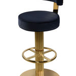 MTIJL004 Барный стул в стиле ар-деко ijlbrown  - Вид №2