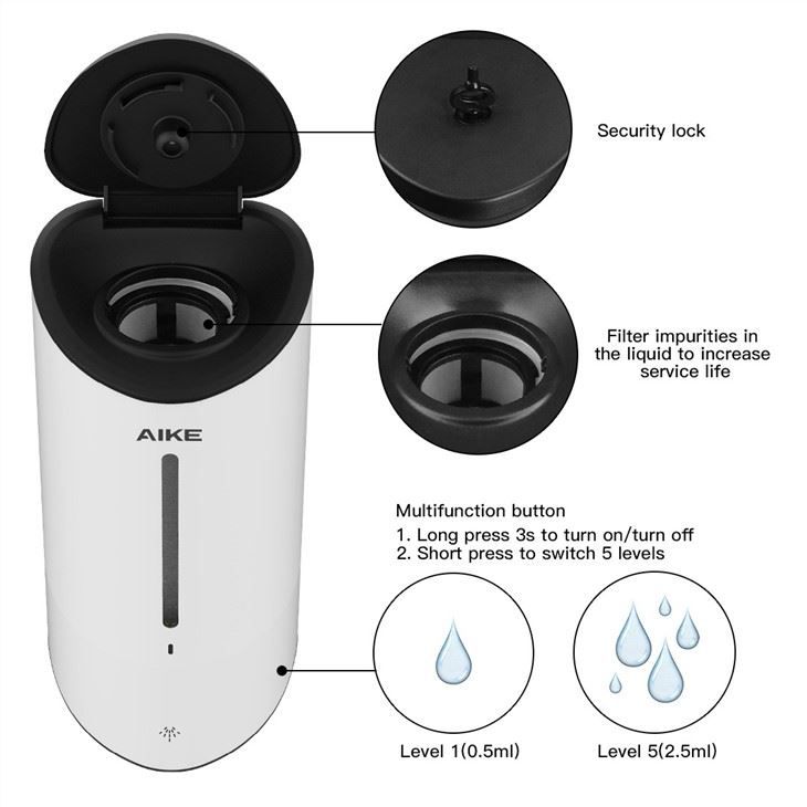 Умный дозатор мыла AIKE AK3160_361  - Вид №2