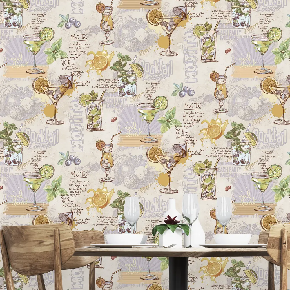 Обои виниловые Elysium Санрайз бежевые 0.53 м 902801 STLM-2123279 - Вид №2