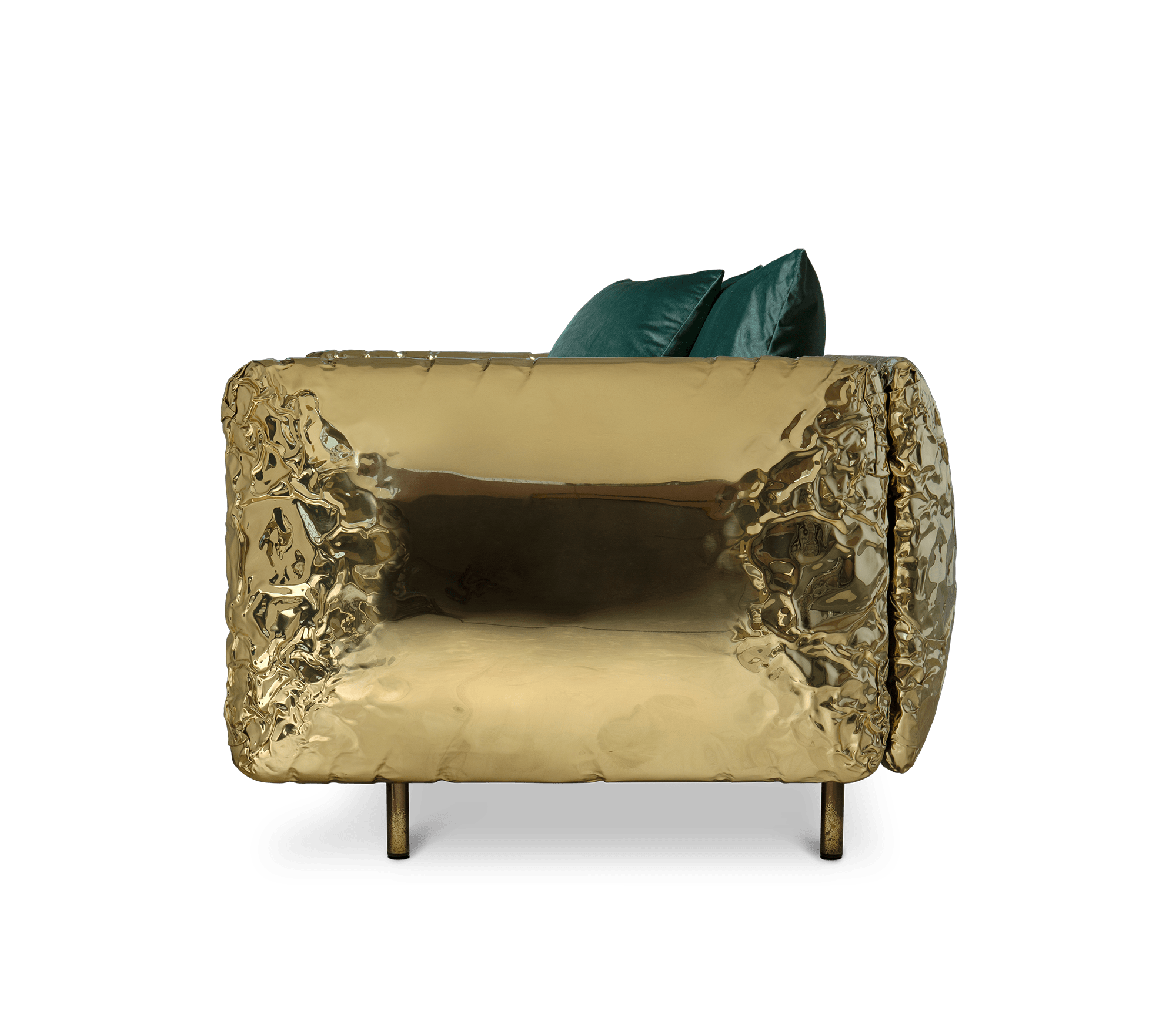 0-100 Несовершенное зеленое кресло Boca Do Lobo  - Вид №2