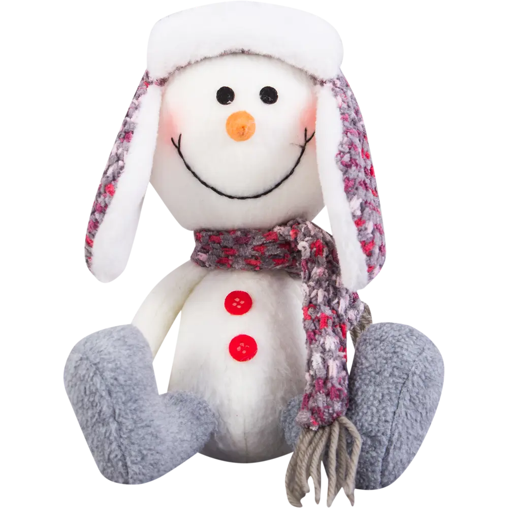 Декоративная фигура «Снеговик в шапке», 20 см 82193497 STLM-2189569 Santreyd  - Вид №2