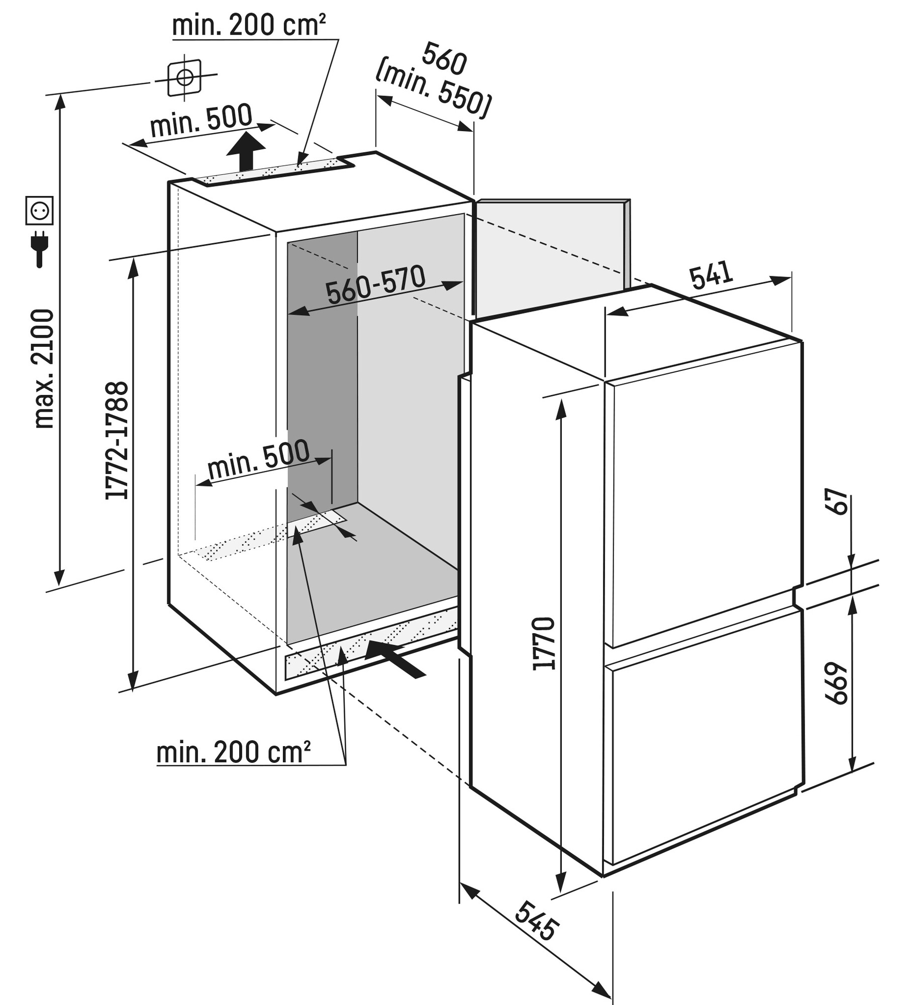 5465680 Встраиваемый холодильник Liebherr ICSe 5103-22 001 STDN-0042499 - Вид №11
