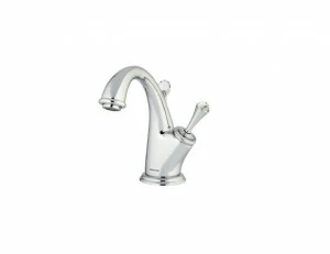 037203.000.50 Смеситель-джойстик-монолевер для раковины с кристаллами сваровски Яркий хром