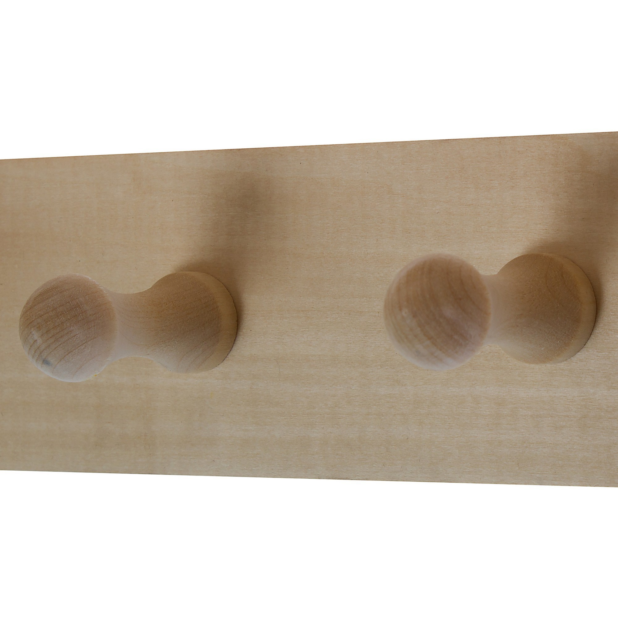 Santreyd Полка-вешалка из дерева с 6 крючками для ванной и бани 18850759 STLM-0013201 - Вид №1