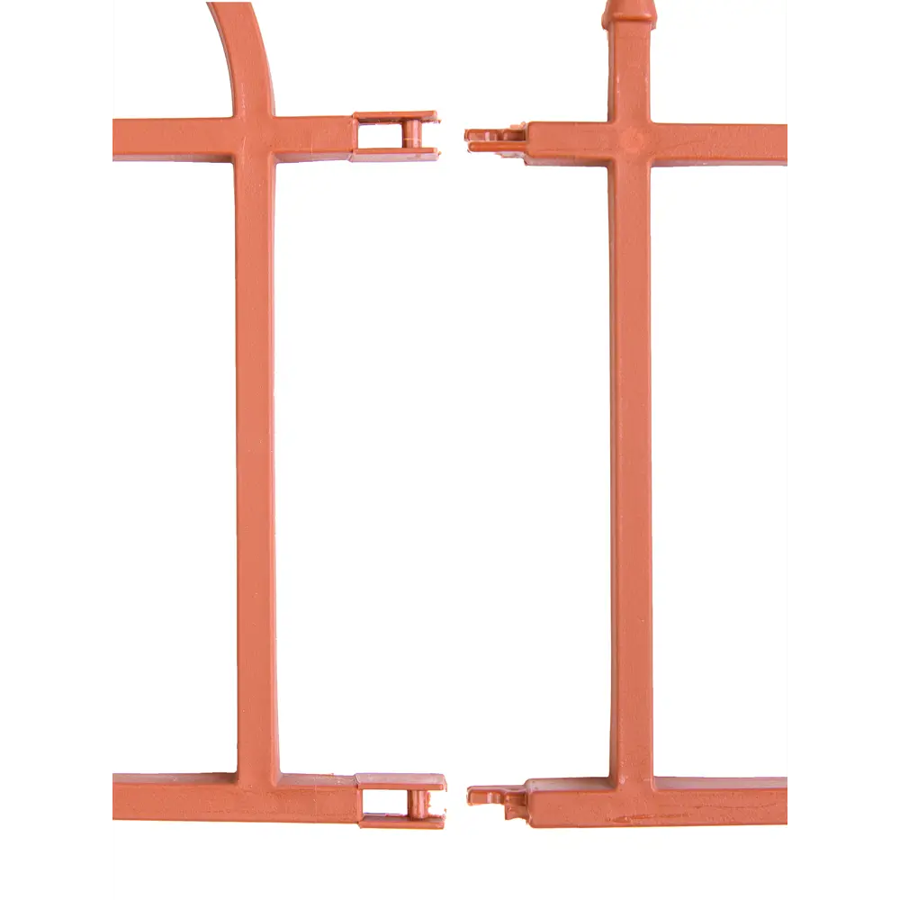 Заборчик 40x60 см полипропилен терракот 5 шт Santreyd STLM-2003999 - Вид №2