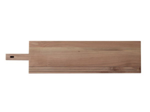 Прямоугольная сервировочная доска из грецкого ореха с ручкой