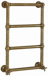 Полотенцесушитель MIGLIORE Edera ML.ADR-EL.100.BR 41 x 77.5 см - бронза, провод слева