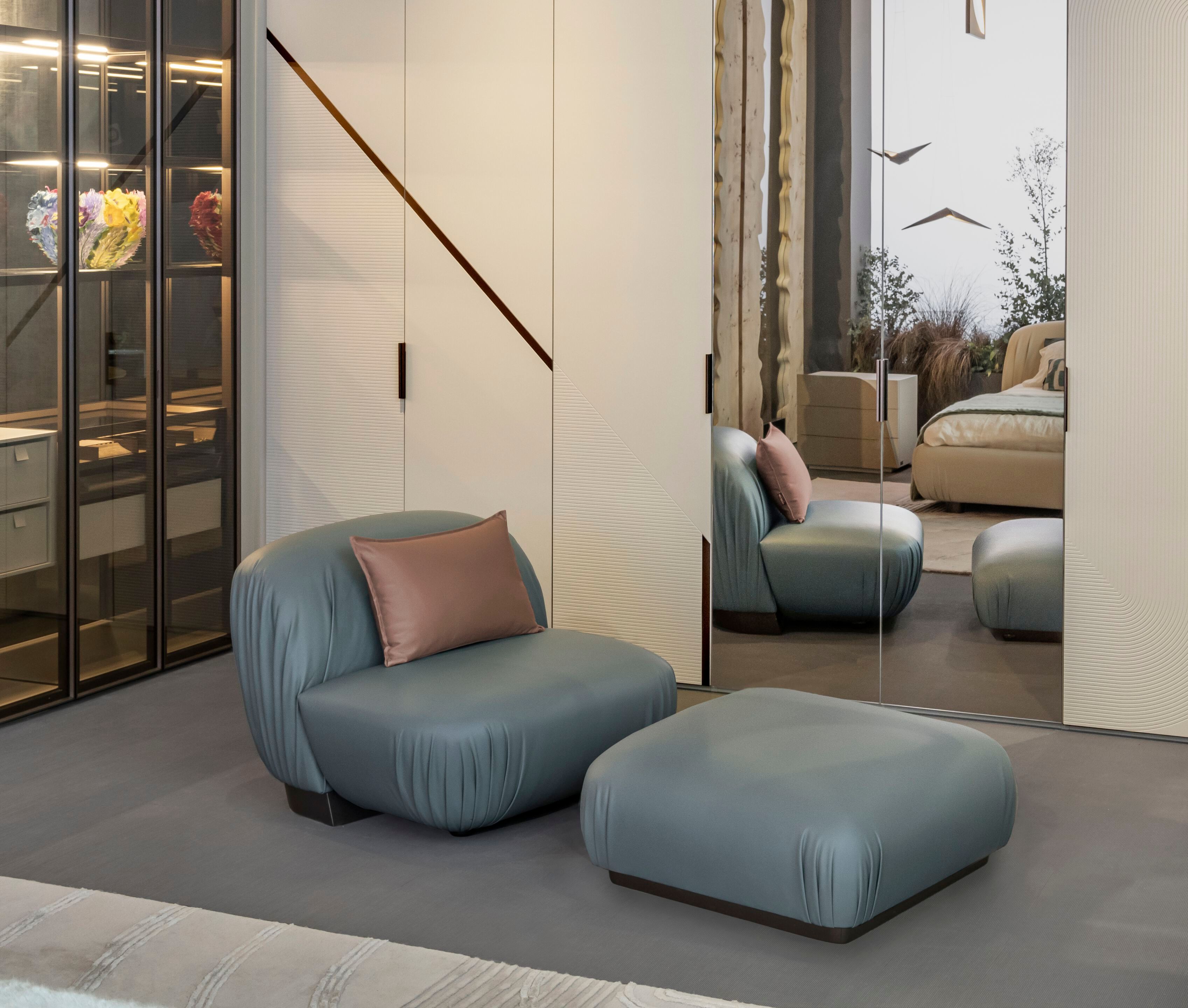 Кожаное кресло Bizzotto Italia Нара ARCH-00091325 - Вид №2