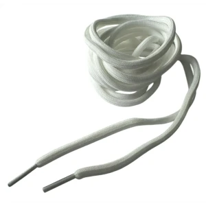 Шнурки Dowell D84101 цвет белый 130 см