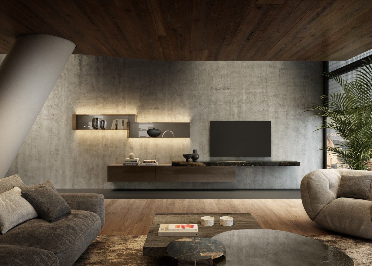 Оборудованная мраморная стена Lago 36e8 ARCH-00089693