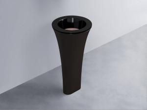 AMLA45-N+AMPILT-CP+AMCOLT-LV Раковина Amedeo Tondo отдельностоящая cielo Enjoy + Amedeo