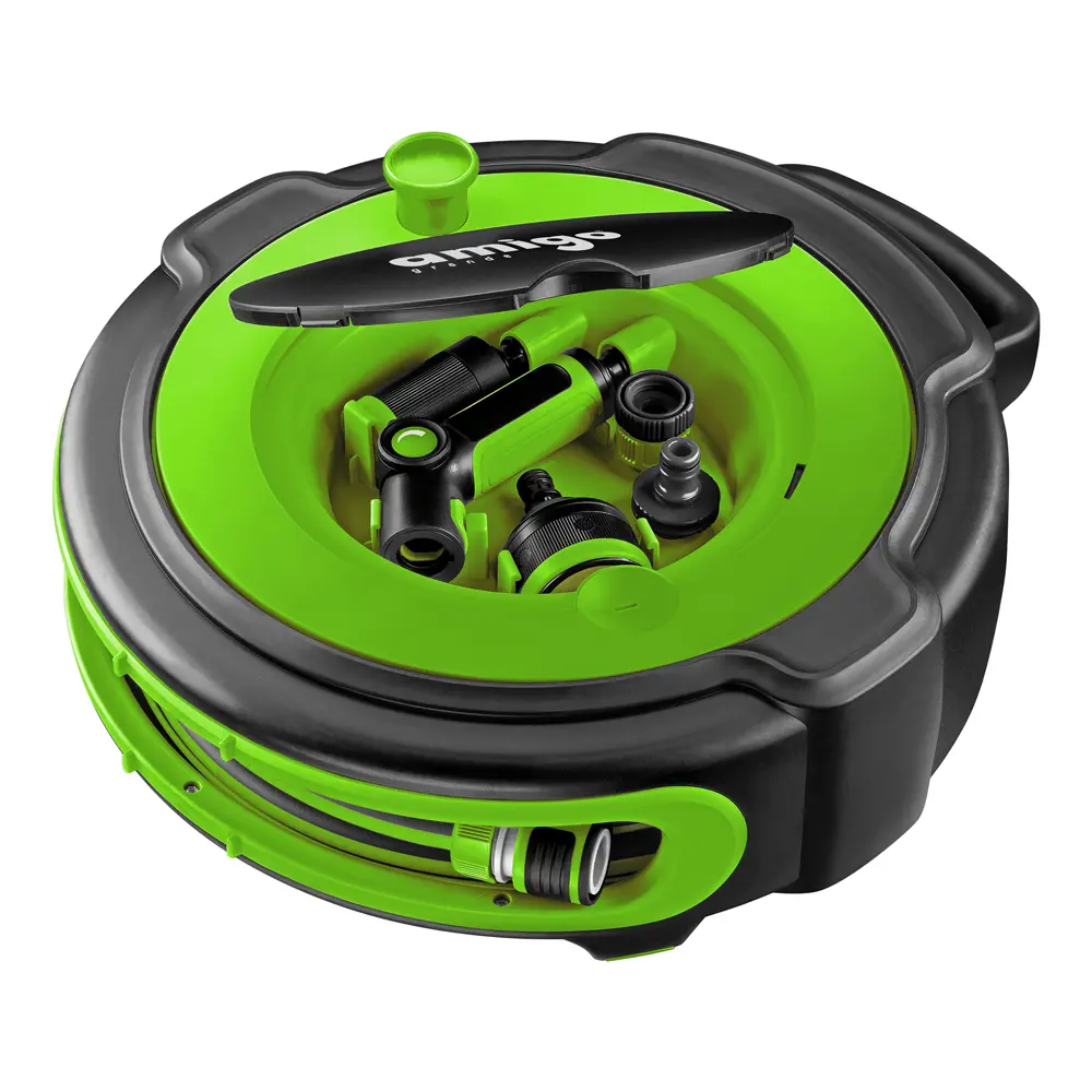 Катушка с шлангом Amigo 79610 17.5 м 15 мм Santreyd STLM-2187431