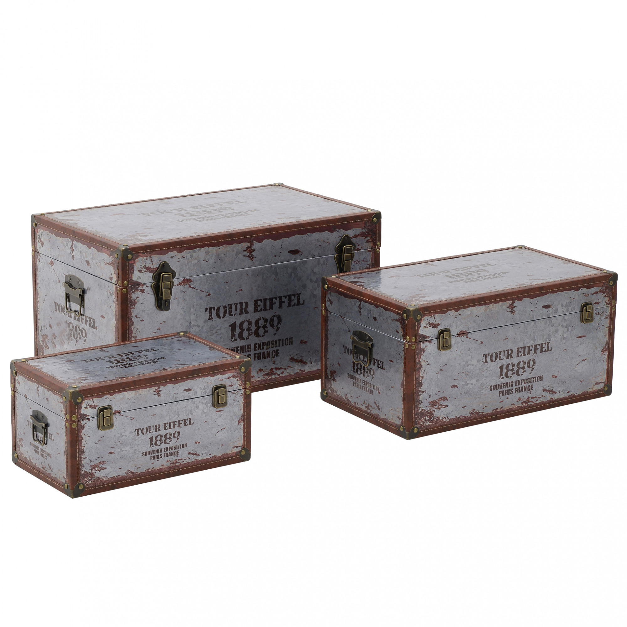 3870899.0003 сундук, набор из 3шт TO4ROOMS 