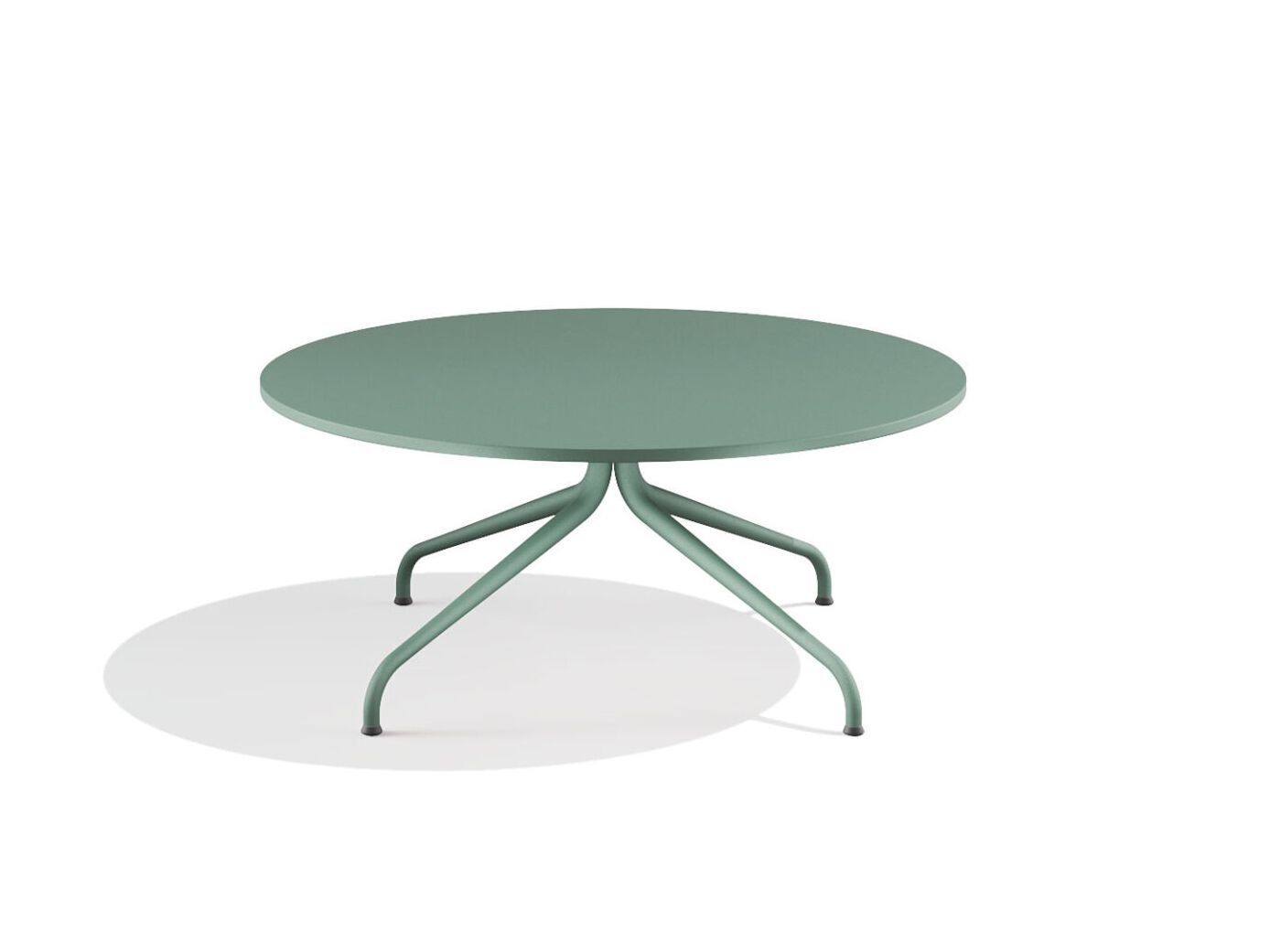 Круглый стальной журнальный столик с порошковым покрытием BABEL D Kissi ARCH-00129144