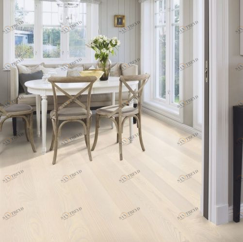 Паркетная доска Boen Ясень белый ADG836FD