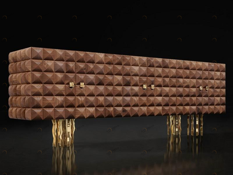 Il Pezzo Mancante Буфет из массива дерева с распашными дверцами Il pezzo 10 sun-id-1463172