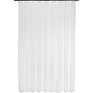 Тюль на ленте «Ромб», 250x260 см, геометрия, цвет белый