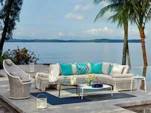 MOBIKA GARDEN Модульный раскладной садовый диван