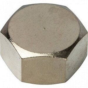 Заглушка ВР 1/4" никель STOUT