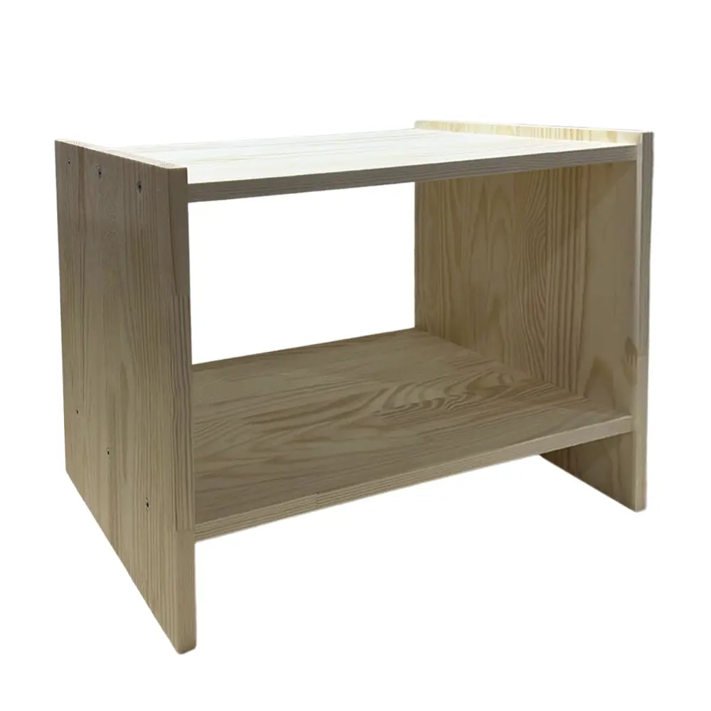 Тумба прикроватная Spaceo 52x44.4x45 см массив сосны STLM-2087586 - Вид №1