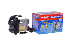 15952320 Поршневой компрессор 150PSI 35л/мин, 14А с улучшенным охлаждением M-12001 Megapower