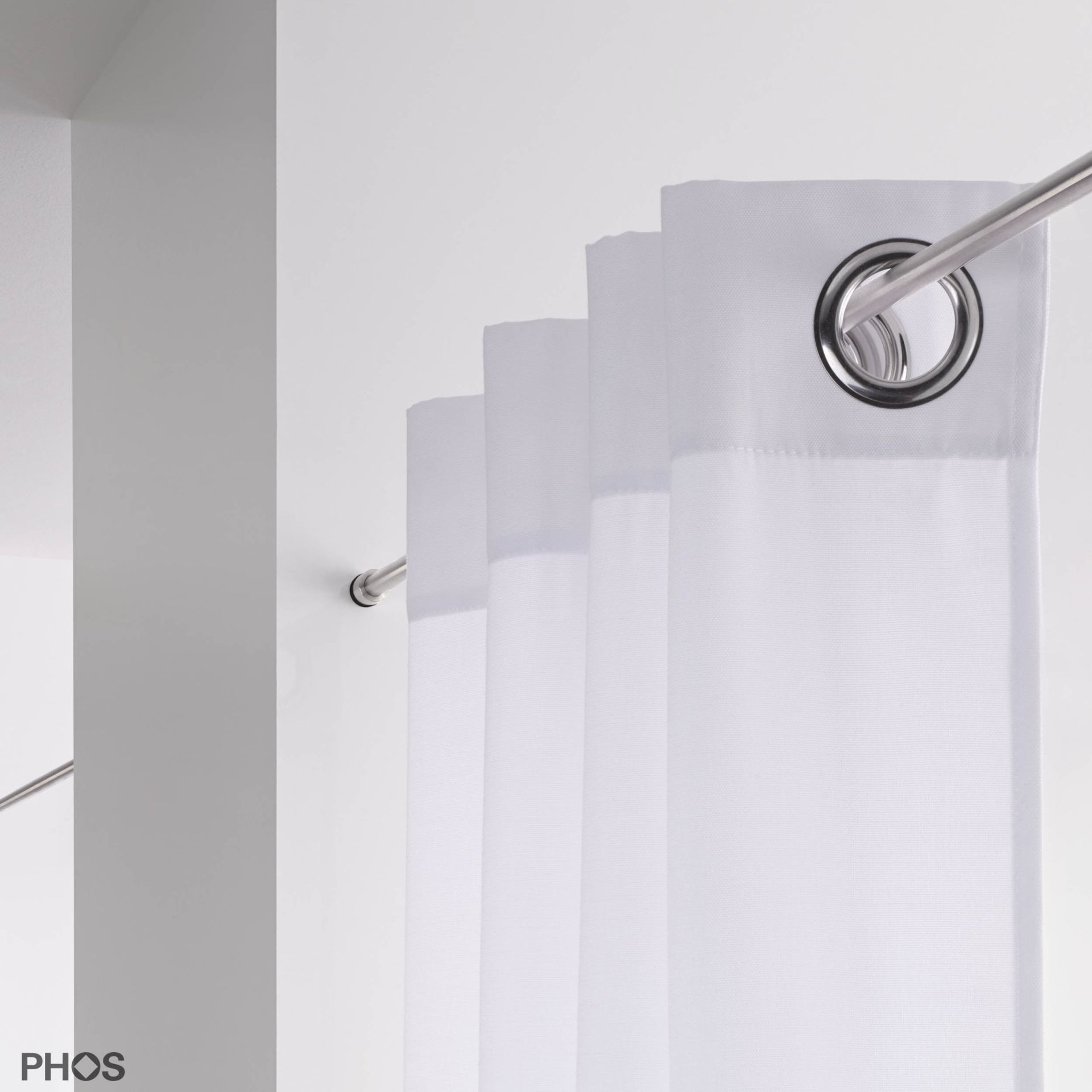 VTKS20-1-S Зажим для гардин и гардин, 50 - 100 см. сделано, чтобы измерить. PHOS  - Вид №1